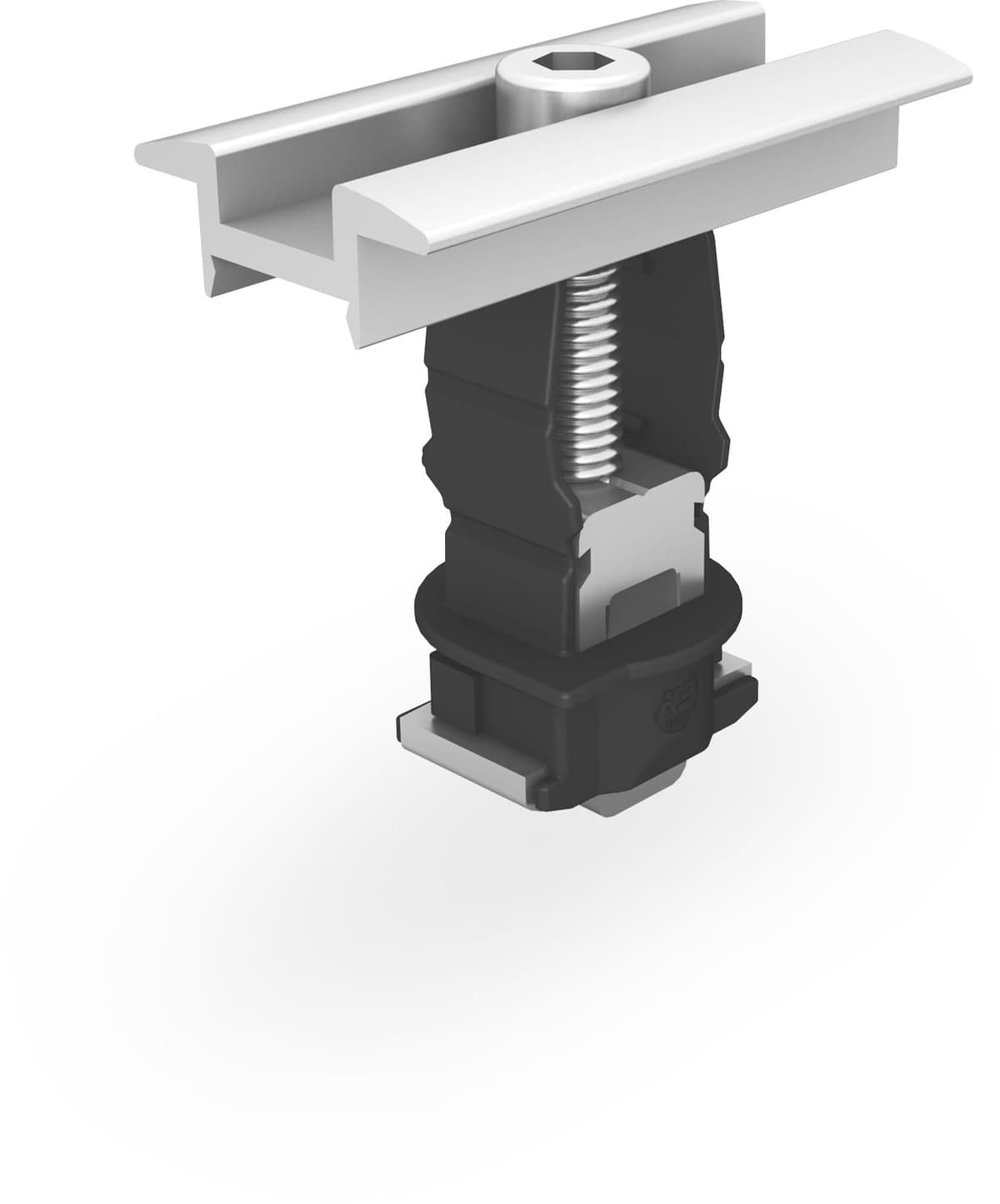 K2 Mittelklemme Clamp MC 25 - 40 mm, black