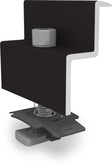 K2 Systems K2 Endklemme Standard 45 - 47 mm, black