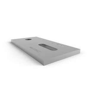 K2 Systems Montageplatte für Stockschraube M12/A2, 30mm