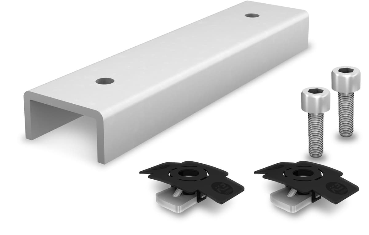 K2 Schienenverbinder SR/P Set (Dome FlatConnector)